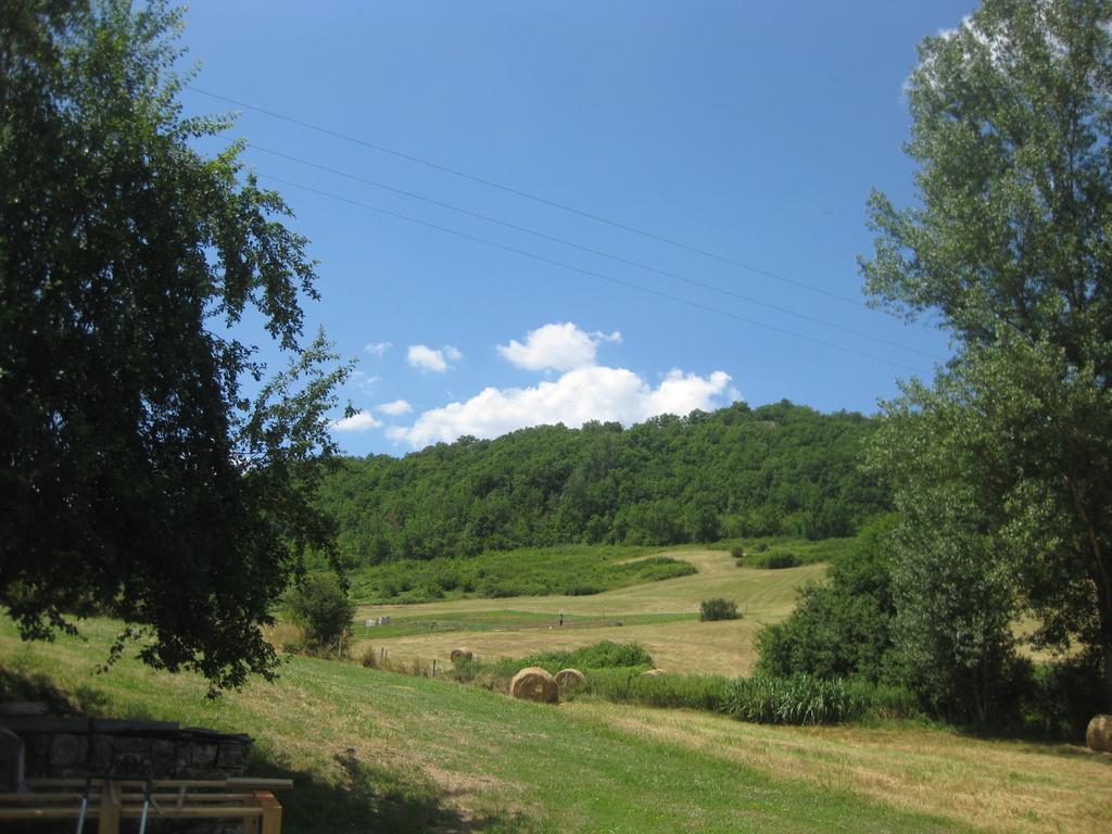 Domaine La Rose Bed and Breakfast Caylus Exteriör bild