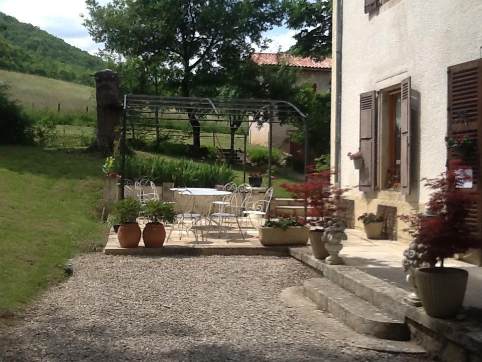Domaine La Rose Bed and Breakfast Caylus Exteriör bild