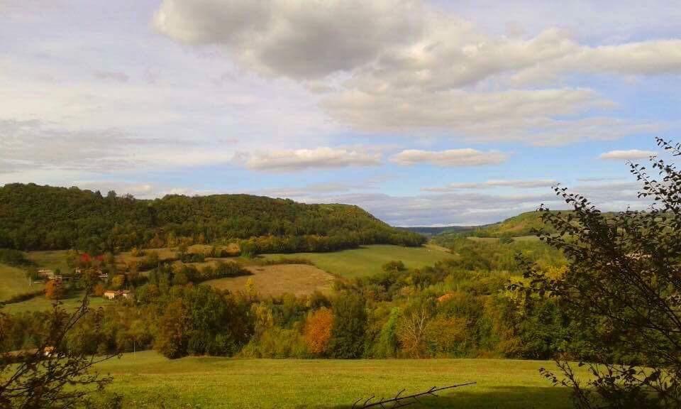 Domaine La Rose Bed and Breakfast Caylus Exteriör bild